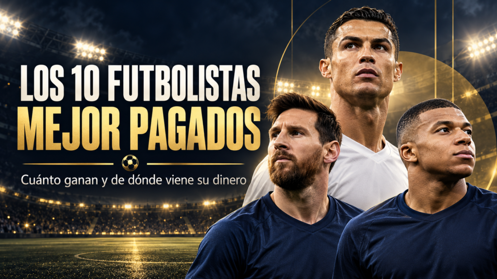 Los 10 mejores futbolistas mejor pagados